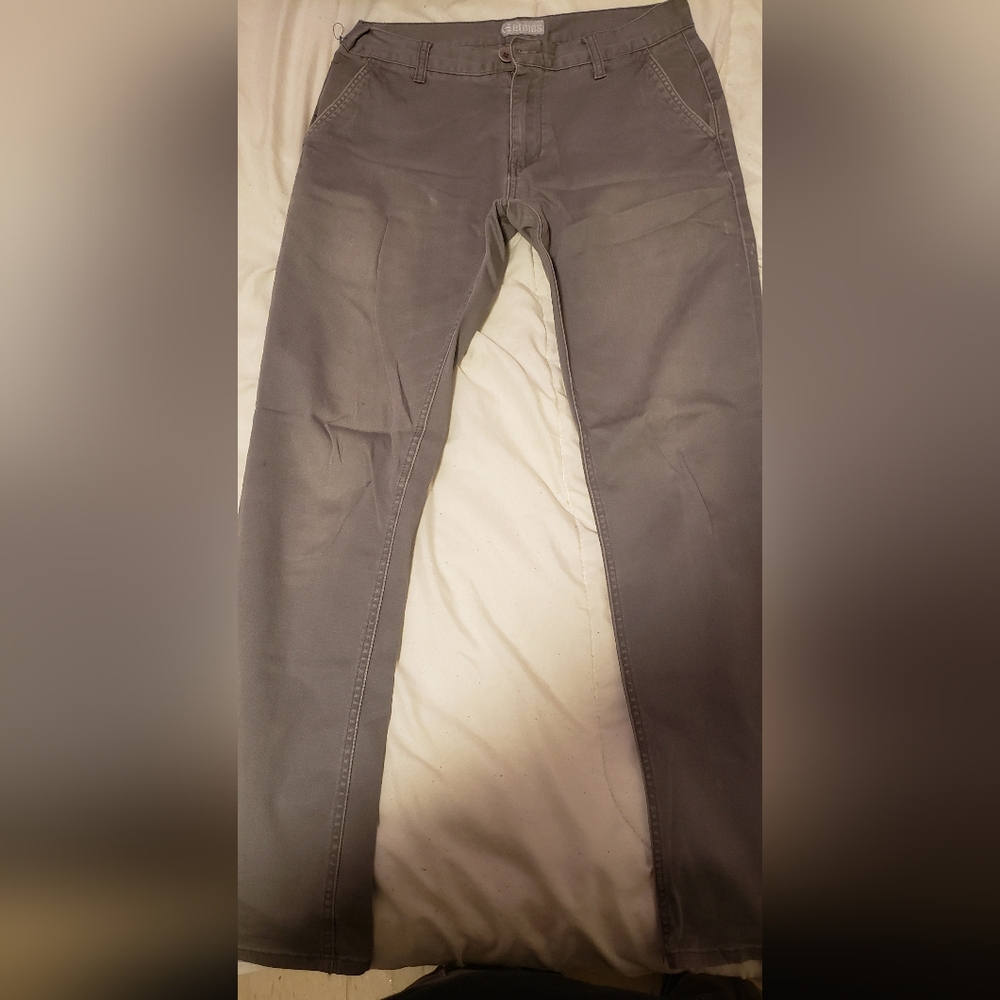 Etnies Gray Casual Pants